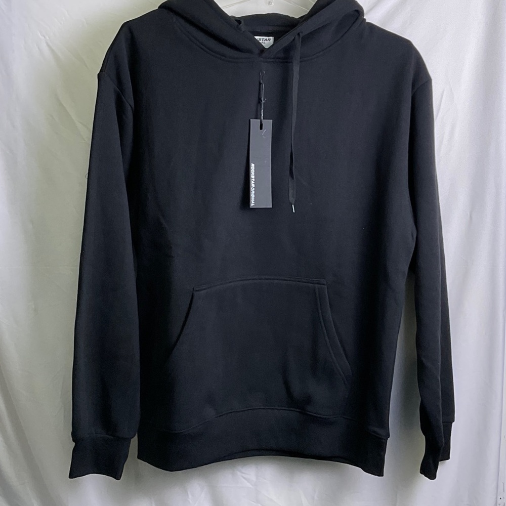 Rockstar Original Basic Black Hoodie for Men
